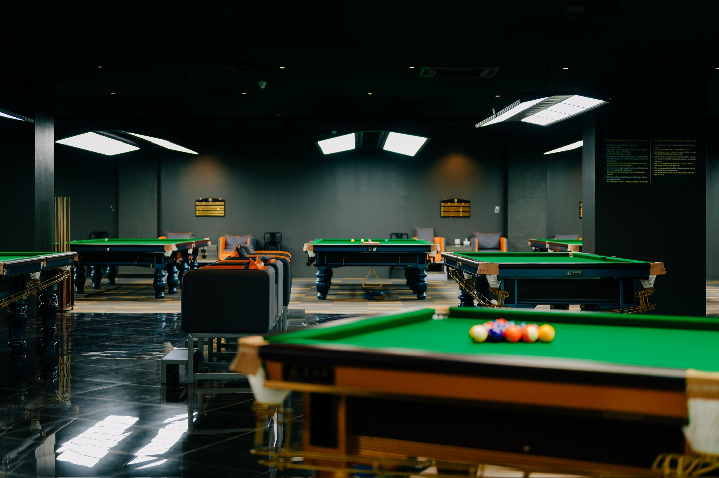 Professional Billiards Venue